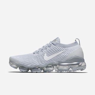 Pantofi Casual Nike Air VaporMax Flyknit 3 Dama Albi Platină Metal Argintii Albi | BIHU-31586